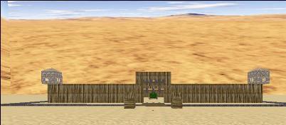 l entrée du fort